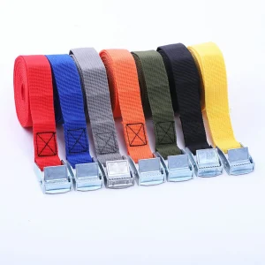 Tie-Down Cargo Strap with Metal Buckle